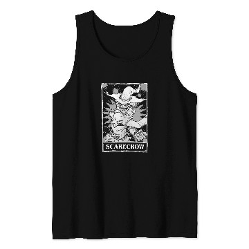 Discover DC Comics Halloween Scarecrow Tarot Poster 29 Tank Tops