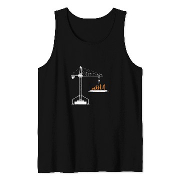 Discover Crane Operator Evolution Tank Tops