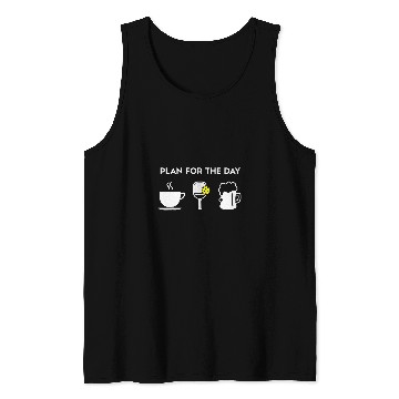 Discover Funny Coffee Pickleball Tank Tops