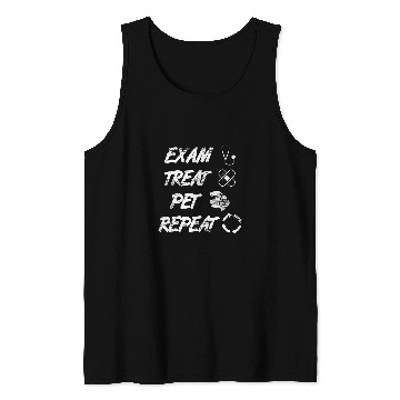 Discover Veterinary Schedule Veterinarian Tank Tops