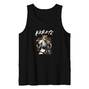 Discover Karateka Karate Fox Tank Tops