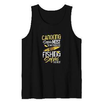 Discover Canoeing Paddle Kayak Canoe Boat Kayaking 1 Tank Tops