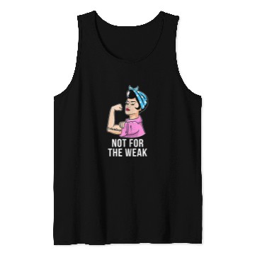 Discover Not For The Weak Volunteer Voluntary Worker Volunteering Tank Tops