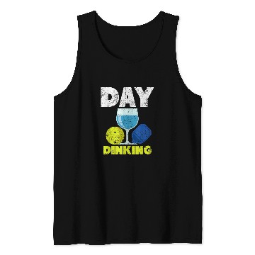 Discover Funny Pickleball Day Dinking Pun Pickleball Player Tank Tops