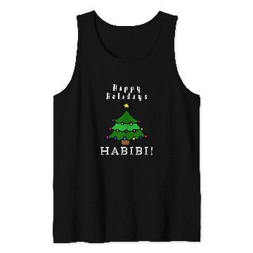 Discover Happy Holidays Habibi Arabic Tank Tops