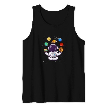 Discover Namaste Yoga Meditating Astronaut Astronomy Space Solar System Yoga Meditation Tank Tops