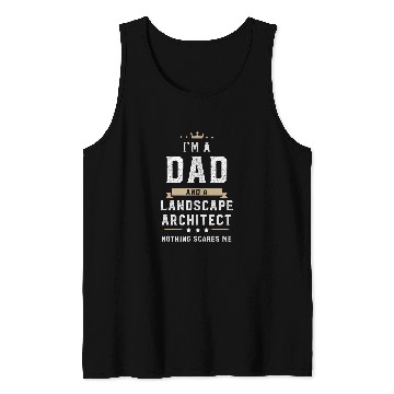 Discover Funny Dad Landscape Architect Fathers Day Tank Tops