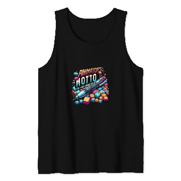 Discover Hilarious Keep Laughing Animators Motto Cartoonist Tank Tops