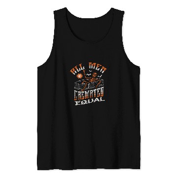 Discover All Men Are Cremated Equal Mortician Coffin Morgue Worker Tank Tops