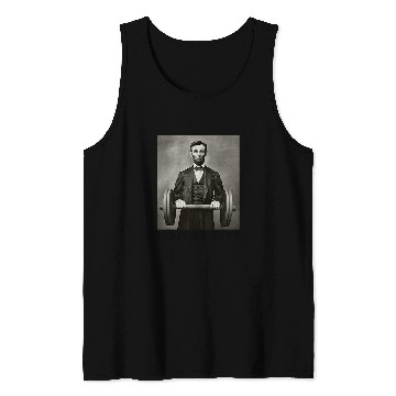 Discover Funny Abraham Abe Lincoln History Buff Mens July 4th Tank Tops