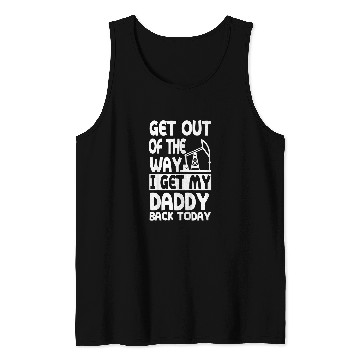 Discover Kids Cute Oilfield Daddy Kids Roughneck Oil Drilling Toddler Tank Tops