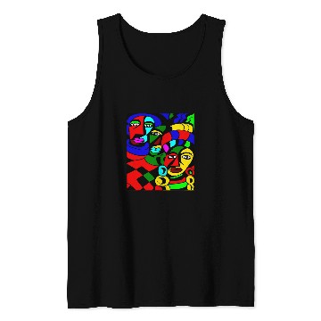 Discover African Art Afrocentric Tank Tops
