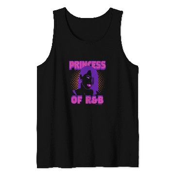 Discover Aaliyah RB Princess Illustration Tank Tops