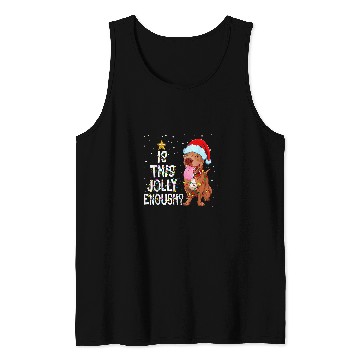 Discover Bully Dog Merry Christmas Pitbull Is this Jolly Enough santa Pitbull 250 Pitbull Dog Tank Tops
