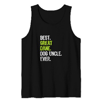 Discover Dog Great Dane bests Great Dane Dog Uncle Ever Tank Tops