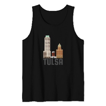 Discover Art Deco Tulsa Tank Tops