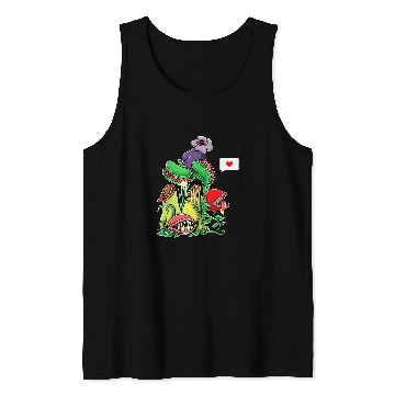 Discover Carnivorous Plant Lover Venus Flytrap Gardening Gardener Tank Tops