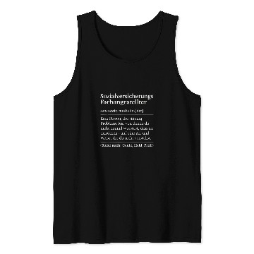 Discover Mens Insurance Social Security Worker Tank Tops