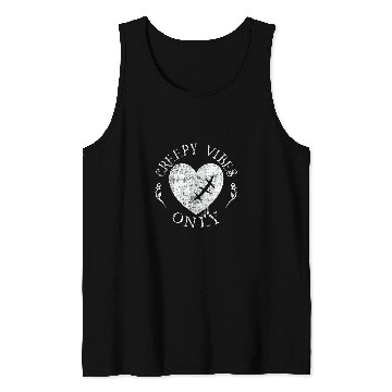 Discover Creepy Halloween Horror Spooky Graphic Artwork Tank Tops