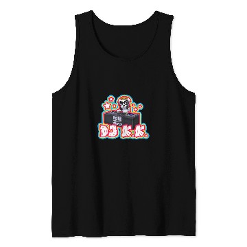 Discover Animal Crossing DJ KK Portrait Tank Tops