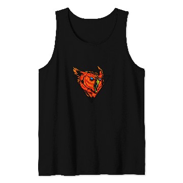 Discover Angry Fierce Owl illustration Tank Tops