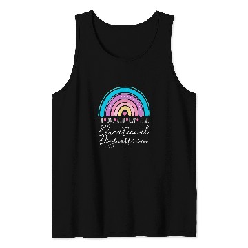 Discover Educational Diagnostician Squad School Psychologist Psyc 25 Tank Tops
