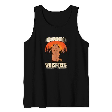Discover Groundhog Whisperer Marmot Whisperer Tank Tops