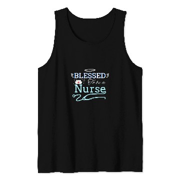 Discover Christian Womens Blessed to be a nurses Bible Jesus God Christian nurses Christ Tank Tops