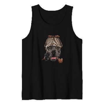 Discover Pit Bull Detective Pit Bull Dog Lover 144 Tank Tops