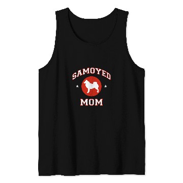 Discover Dog Samoyed Mom 293 Tank Tops