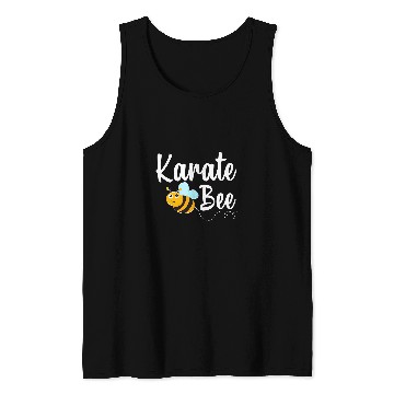 Discover Karate Bee Martial Art Funny Bumblebee Tank Tops