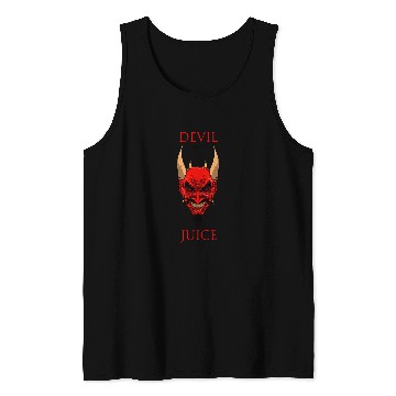 Discover Devil Juice Vector Art Unisex Tank Tops