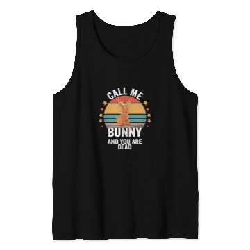Discover Rabbits Jackalope Call me Rabbit Jackrabbit Lovers Jackalope Tank Tops