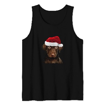 Discover Funny Labrador Lab Dog Chocolate Lab Puppy Image Labrador Retriever Christmas Tank Tops