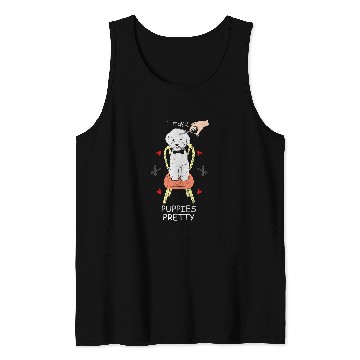Discover Funny Dog Groomer Gift Art Tank Tops