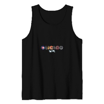 Discover Chicago Illinois The Windy City Tank Tops