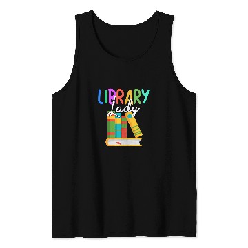 Discover Reading Book Librarian Library Lady Reading Bookworm Books Lover Reader Tank Tops