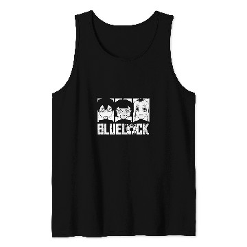 Discover Blue Lock Yoichi Isagi Meguru Bachira Gin Gagamaru Portrait Tank Tops