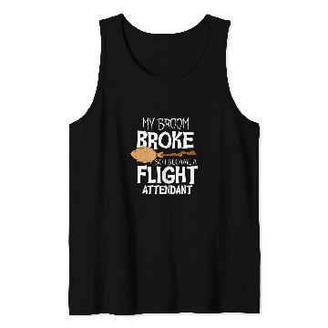 Discover flight attendant pilot plane aircraft airplane funny Tank Tops