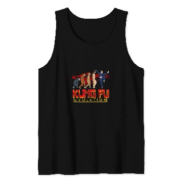 Discover Funny Human Kung Fu Evolution 713 Tank Tops