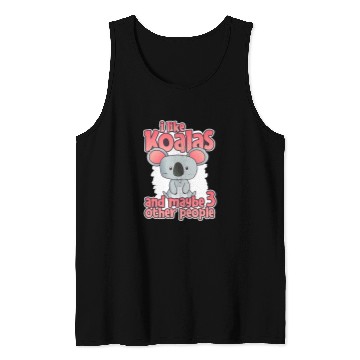 Discover Funny Bear Koala Bear Animal Cute Bears Tank Tops