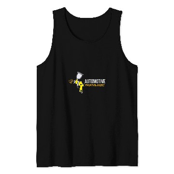 Discover Automotive Paintologist Auto Body Painter Car Lover Graphic Tank Tops