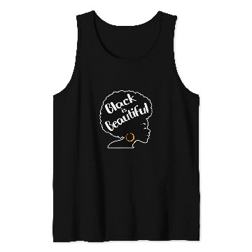 Discover Black Is Beautiful Afro Girl Women Girls African Queen Tank Tops