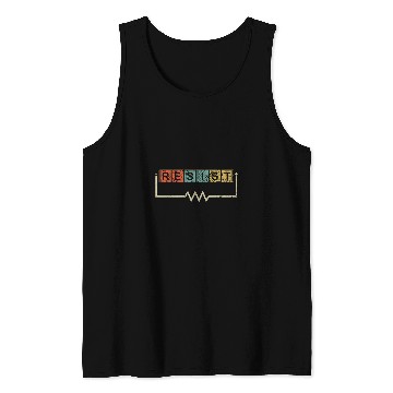 Discover Electrical Resist vintages Electrical and Electronics Engineers Electrician Tank Tops