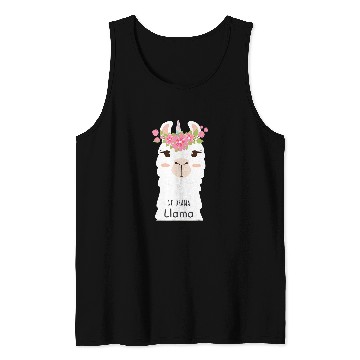 Discover No Drama Lama Unicorns Alpaca Tank Tops
