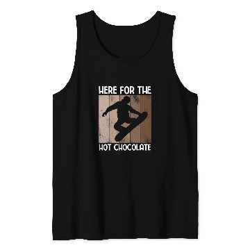 Discover Skiing Ski Snowboarding For A Snowboarder 5 Tank Tops