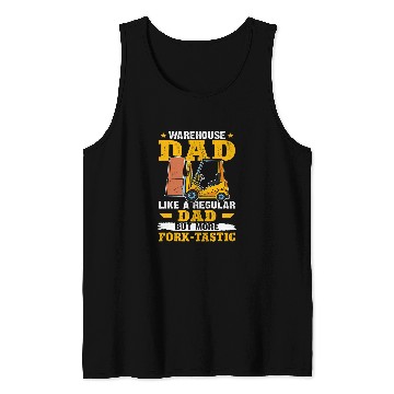 Discover Forklift Operator Like A Regular Dad But More ForkTastic Tank Tops