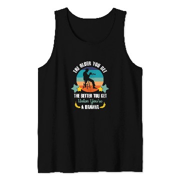 Discover Trumpet Lover Player Funny Banana Tank Tops