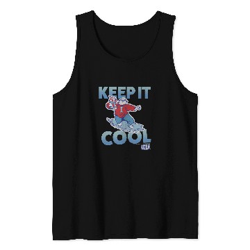Discover Funny Bear ICEE Bear Keep It Cool Surf Pose Cute Bears Tank Tops