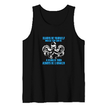 Discover Octopuss Lover Always Be A Kraken Aquarist Nightmare Spooky Octopus Tank Tops